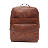Burch's Vintage Brown Laptop Backpack