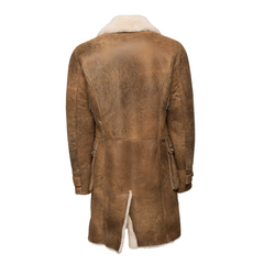 Real shearling coat inspired by Bane in dark knight