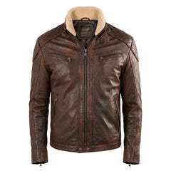 Desert leather jacket