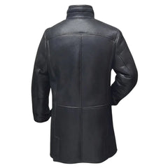 Ralph's Black shearling Long coat