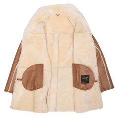 Ace Western Long Shearling Coat