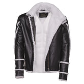 Harry's Sherpa Leather jacket with double collar