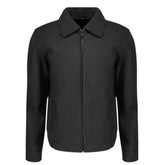 Blaze matte black classic leather jacket