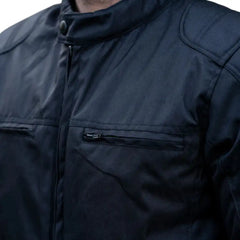 Elements Waterproof Armored Leather Motorcycle Jacket