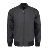 Colt matte black ribbed bomber jacket