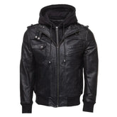 Daniel Clark - Iron Hawk Hooded Bomber Jacket