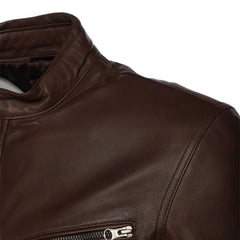 Declan Brown Café Racer leather jacket
