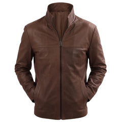 Brown Suede Leather jacket