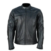 Owen's Streamline Armored Racer Leather Motorcycle Jacket
