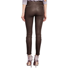 Brown leather pants (style #7)