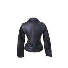Heidi's Distressed Leather Jacket