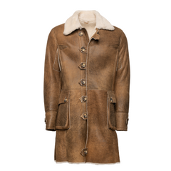 Real shearling coat inspired by Bane in dark knight