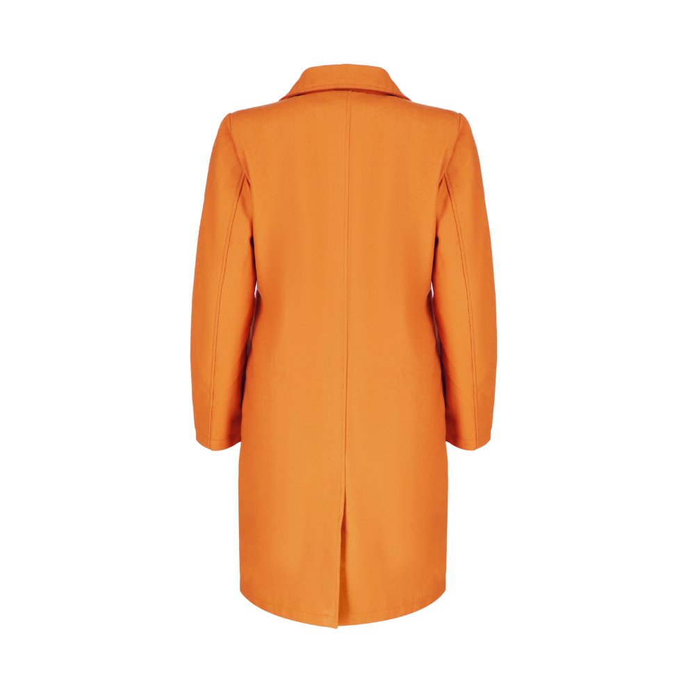 Avenna women's Tan wool overcoat