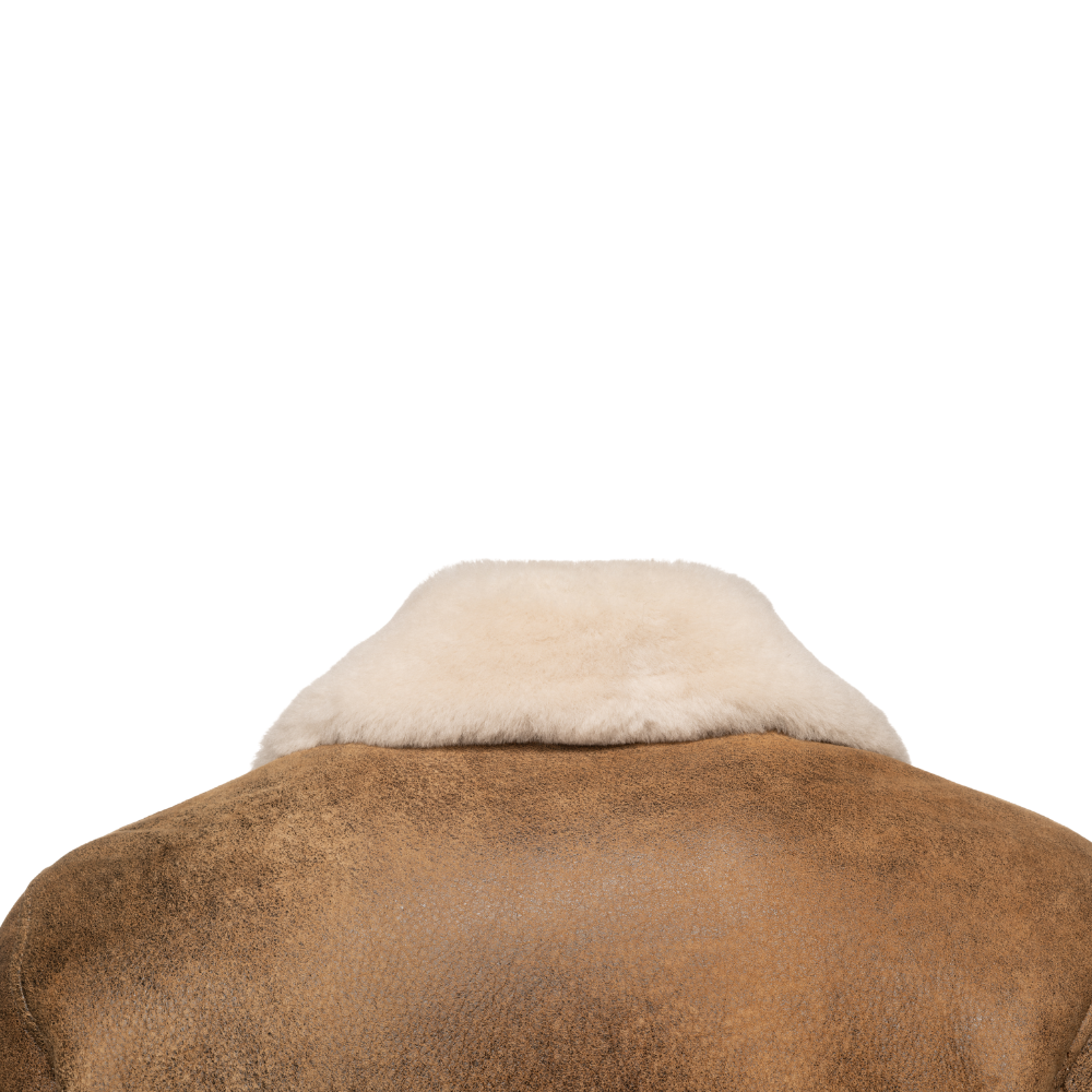 Real shearling coat inspired by Bane in dark knight