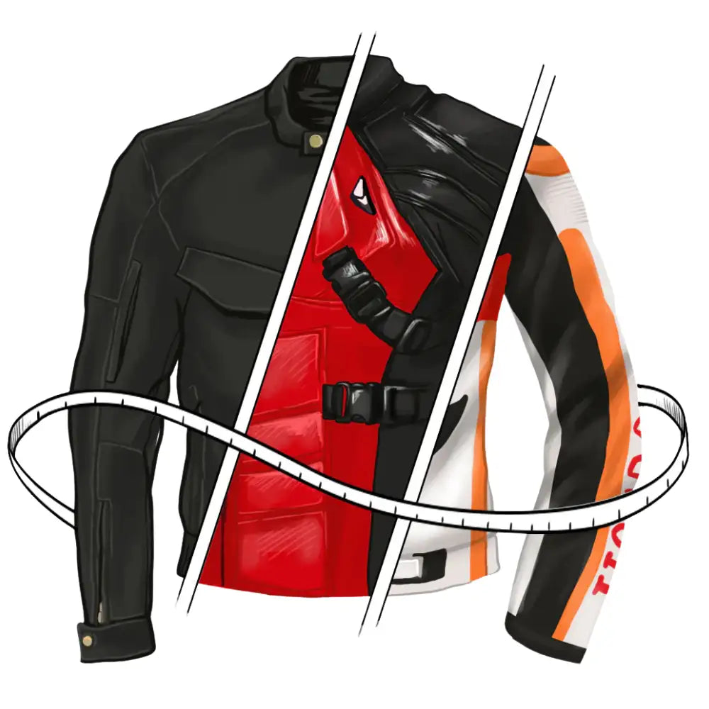 Custom Leather Motorcycle Jacket (YOUR DESIGN)