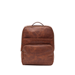 Burch's Vintage Brown Laptop Backpack