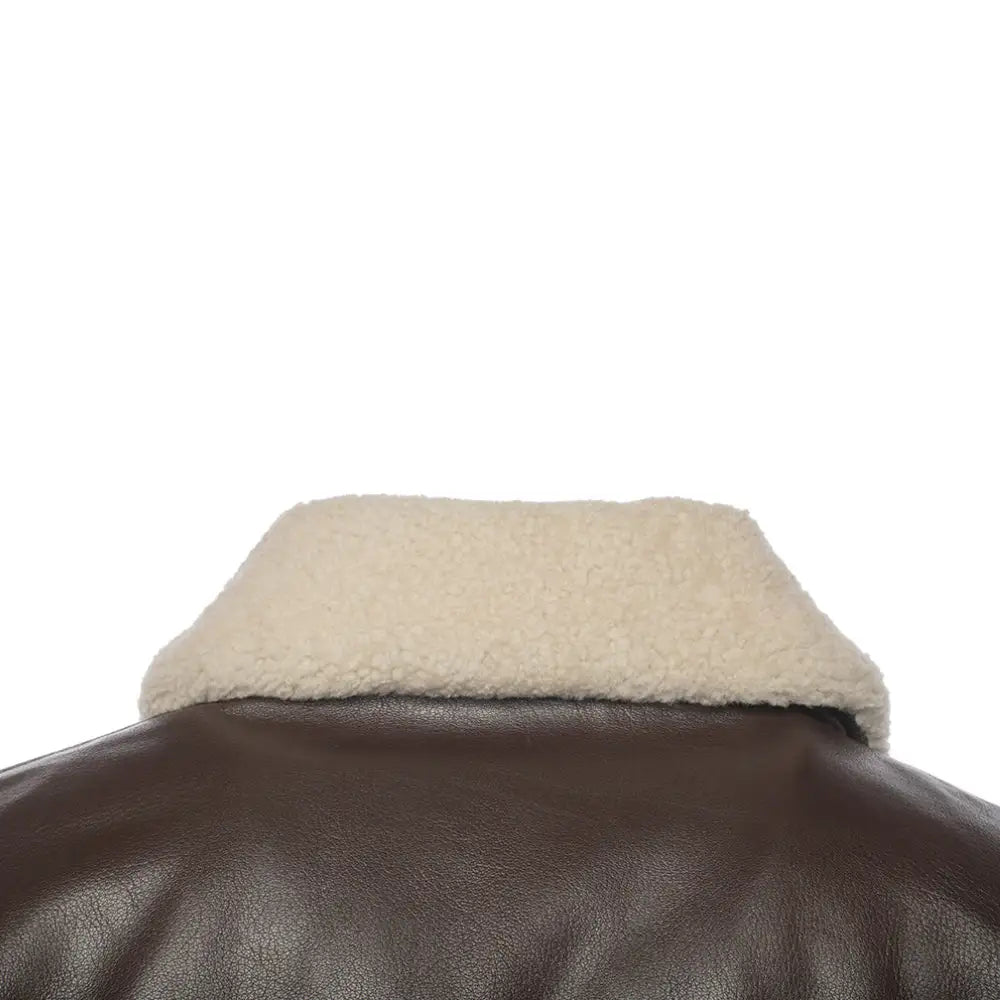 Henri Brown A2 bomber jacket