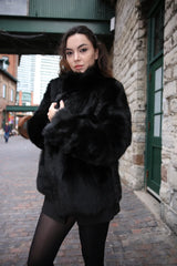 Lumi reversible toscana shearling jacket