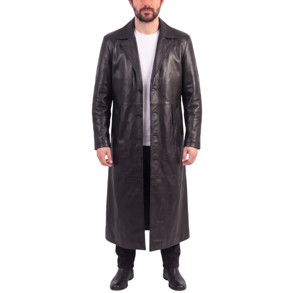 Jensen Black Full length Coat