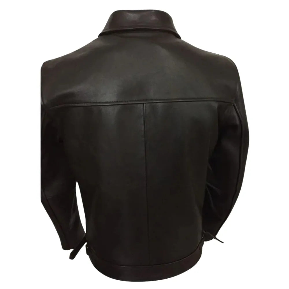 Brown Plainsman Leather Jacket