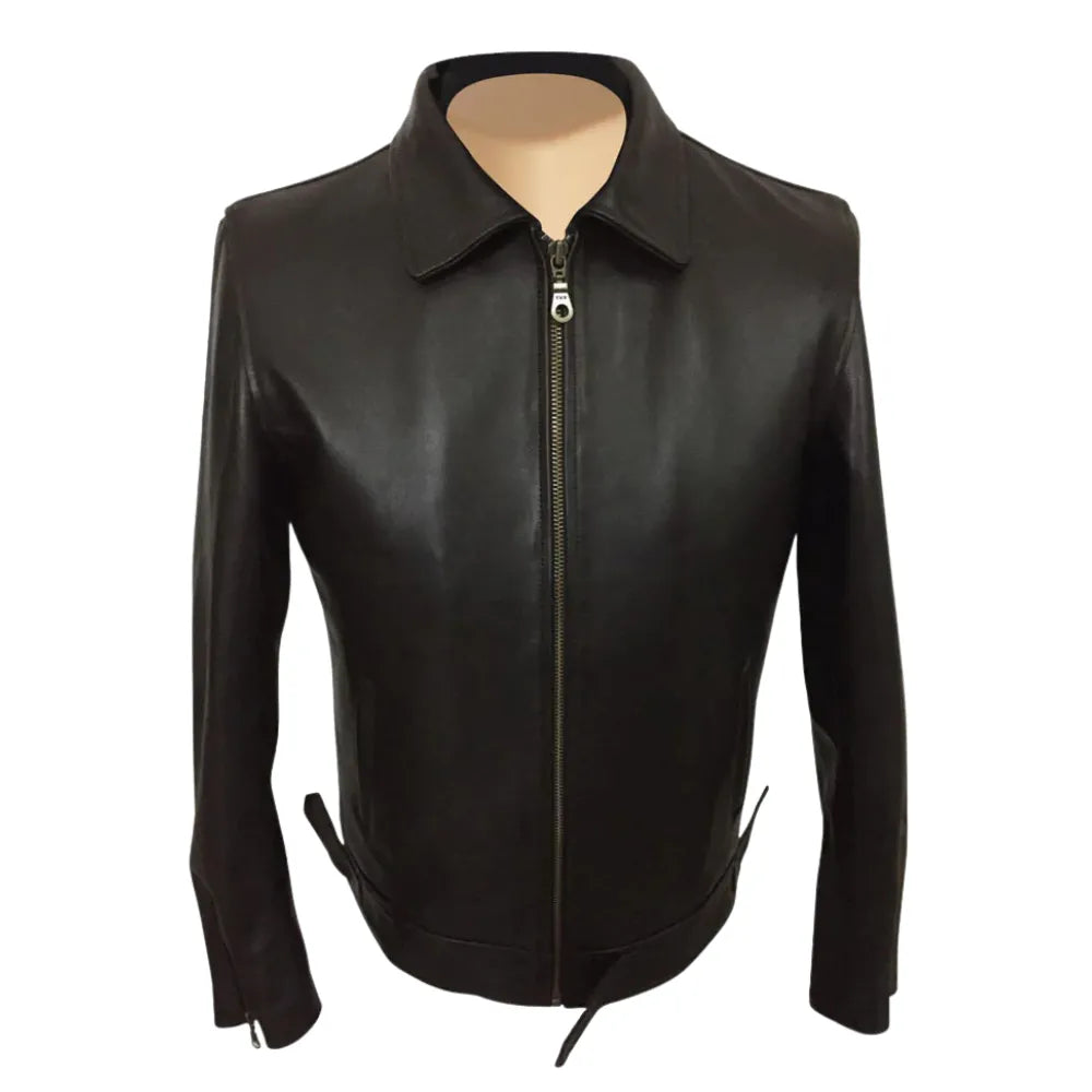 Brown Plainsman Leather Jacket