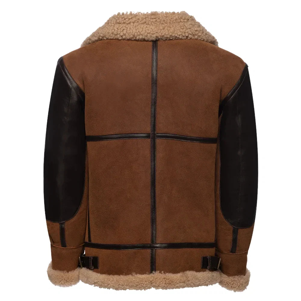 Juke's Bomber Aviator shearling jacket