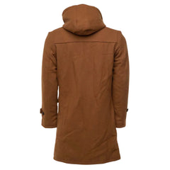 Clifford's brown 3/4 length wool coat