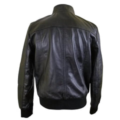 Greig's bomber style jacket with ribbed collar and cuffs