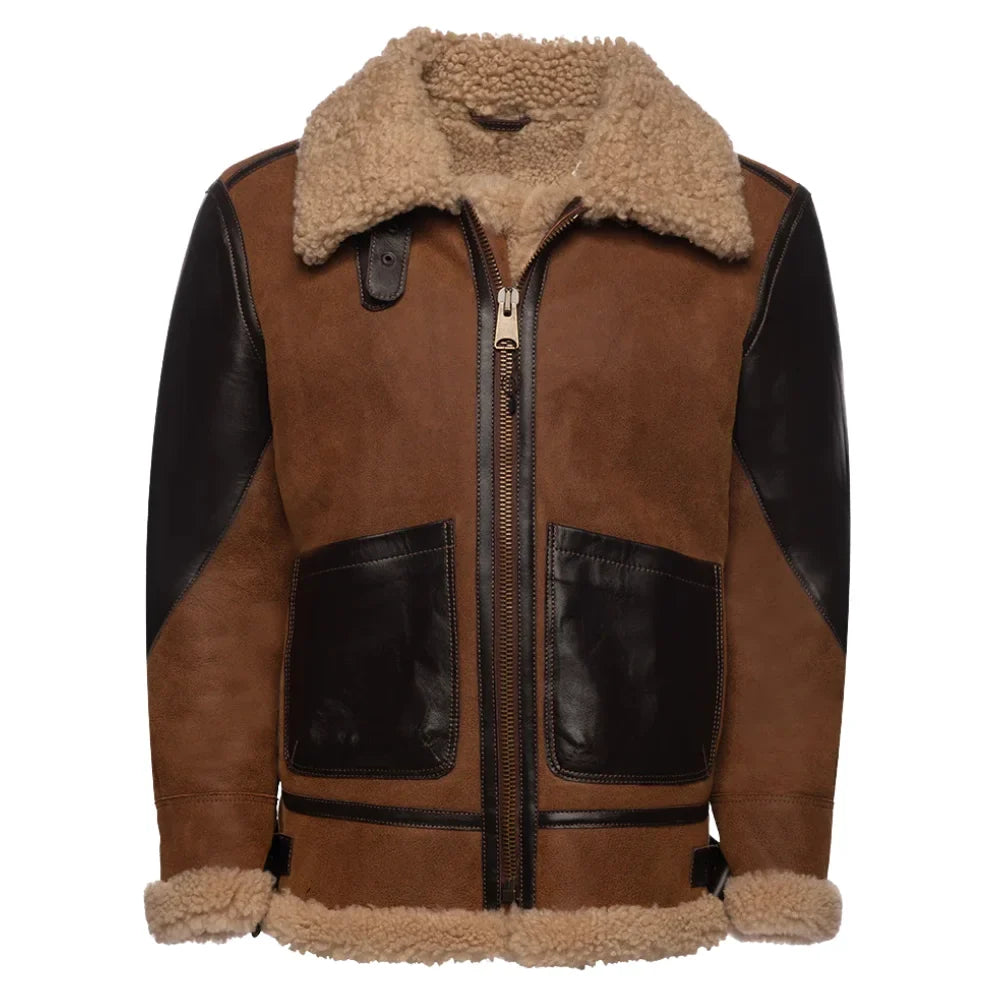 Juke's Bomber Aviator shearling jacket