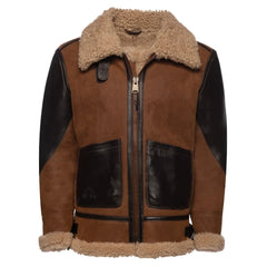 Juke's Bomber Aviator shearling jacket