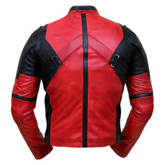 Deadpool Red and Black Cosplay Jacket