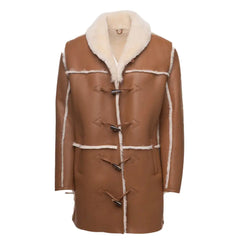 Ace Western Long Shearling Coat