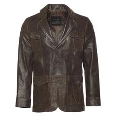 Jules Vintage Copper Safari coat blazer
