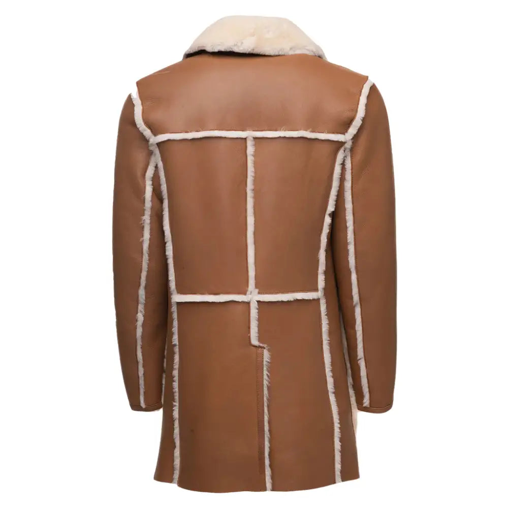 Ace Western Long Shearling Coat