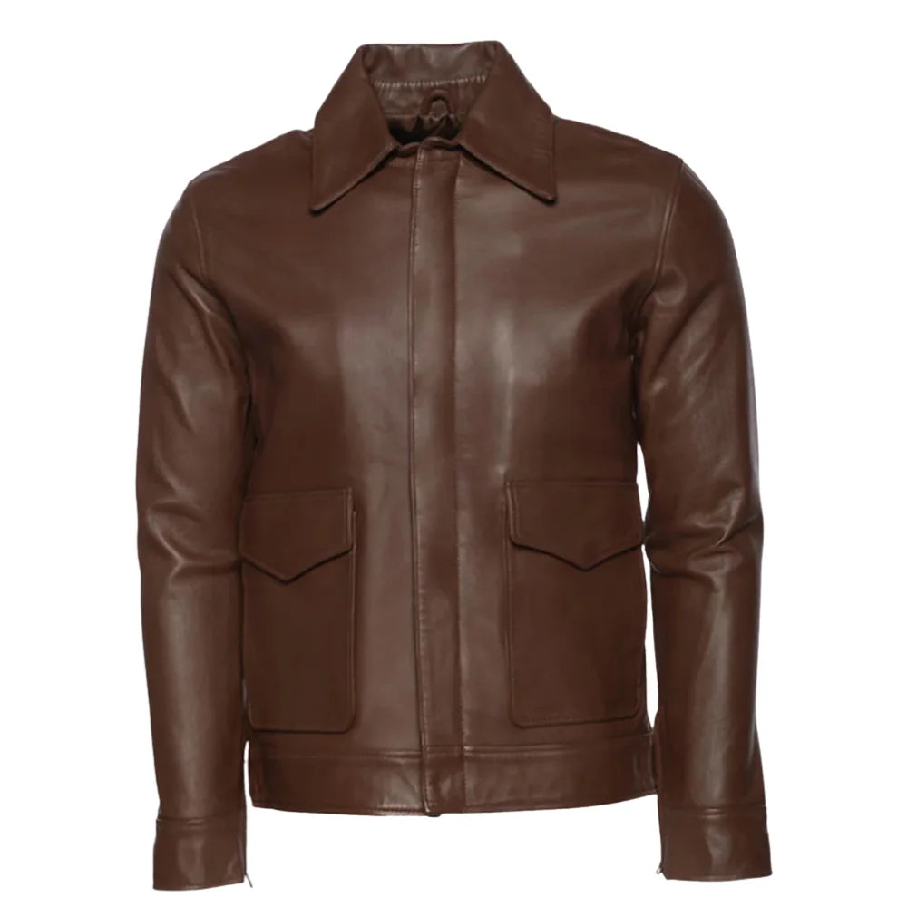 Raphael Brown Bomber jacket