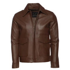 Raphael Brown Bomber jacket