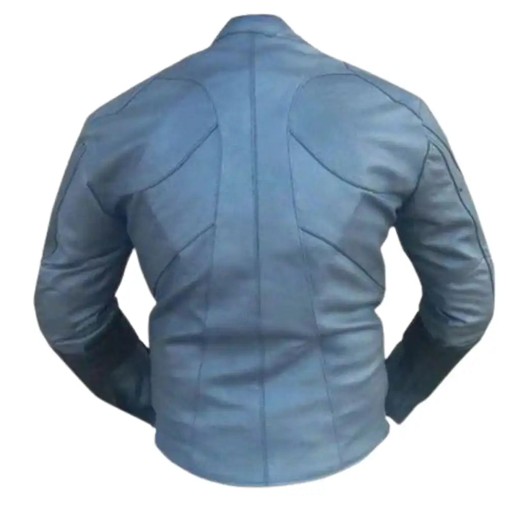 Batman Armored Leather Motorcycle Jacket