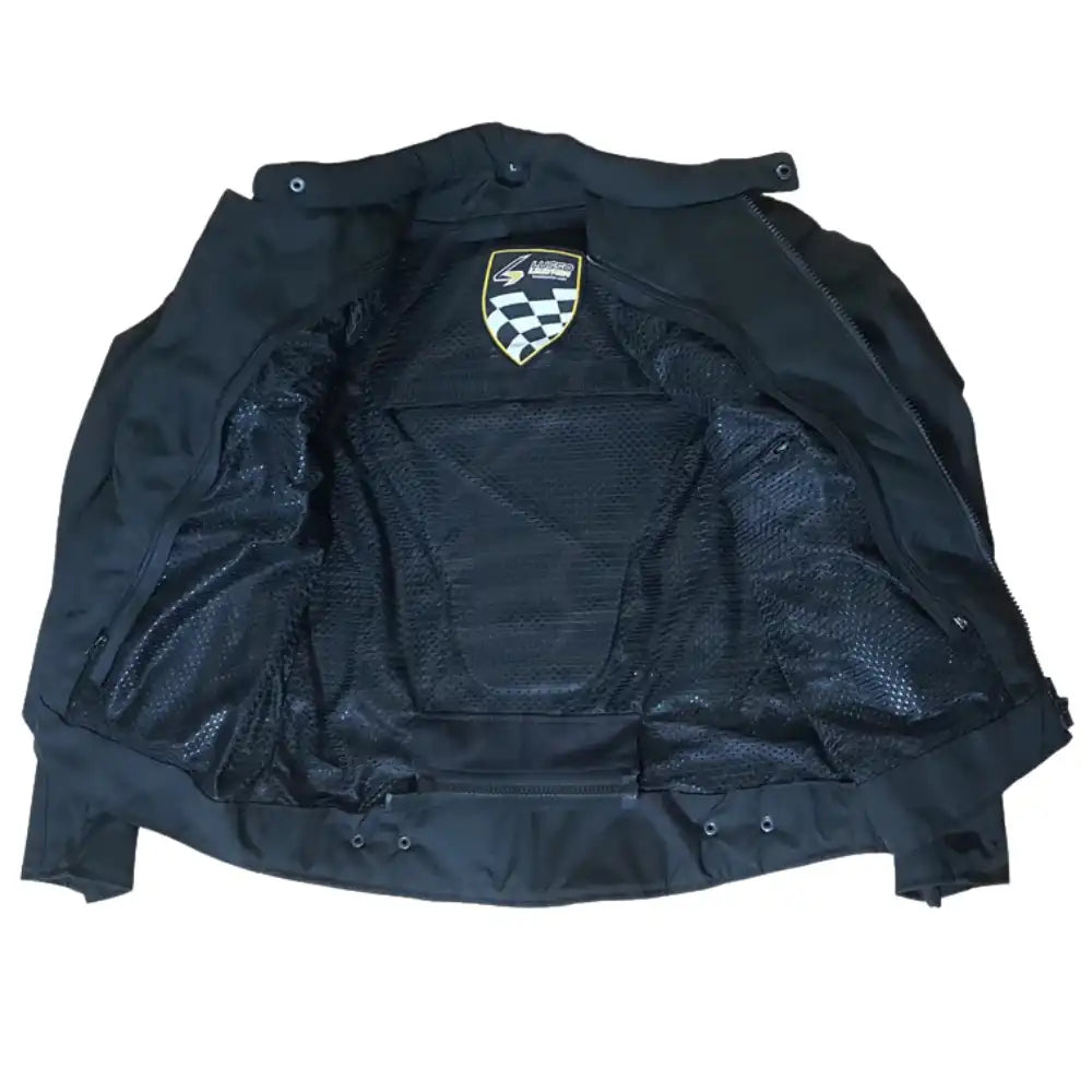 Elements Waterproof Armored Leather Motorcycle Jacket