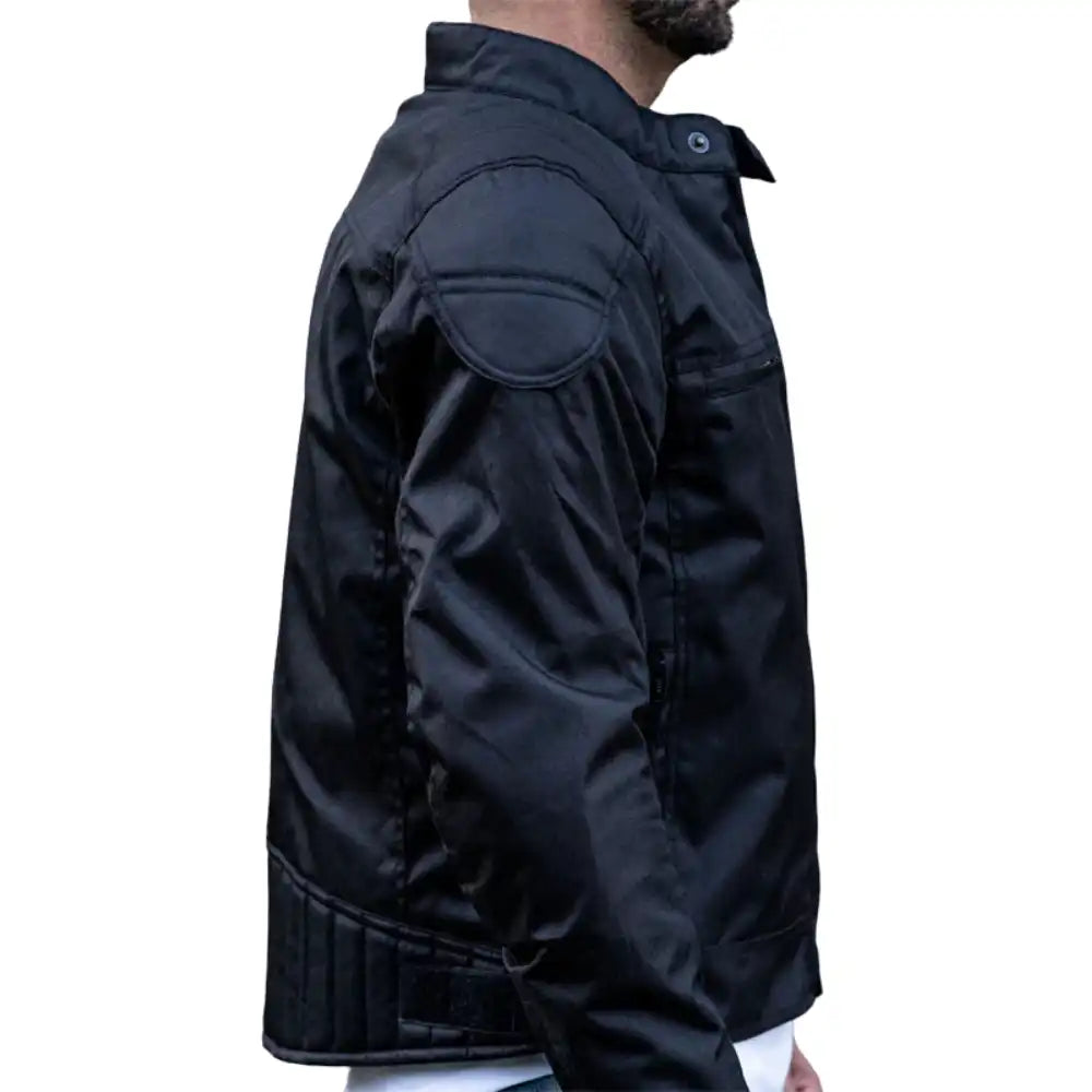Elements Waterproof Armored Leather Motorcycle Jacket