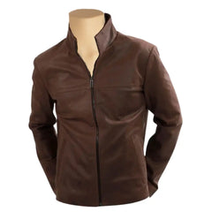 Brown Suede Leather jacket