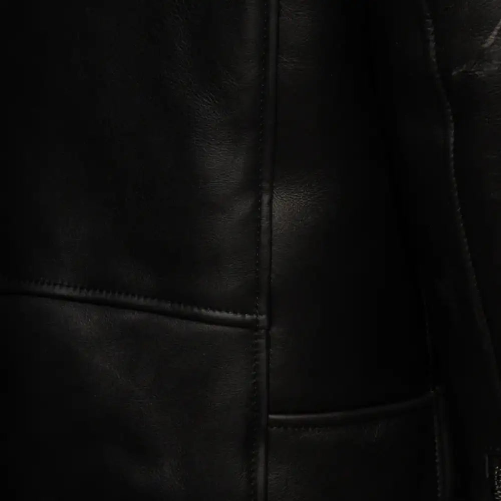 Carter's Toscana Shearling Leather Biker Jacket