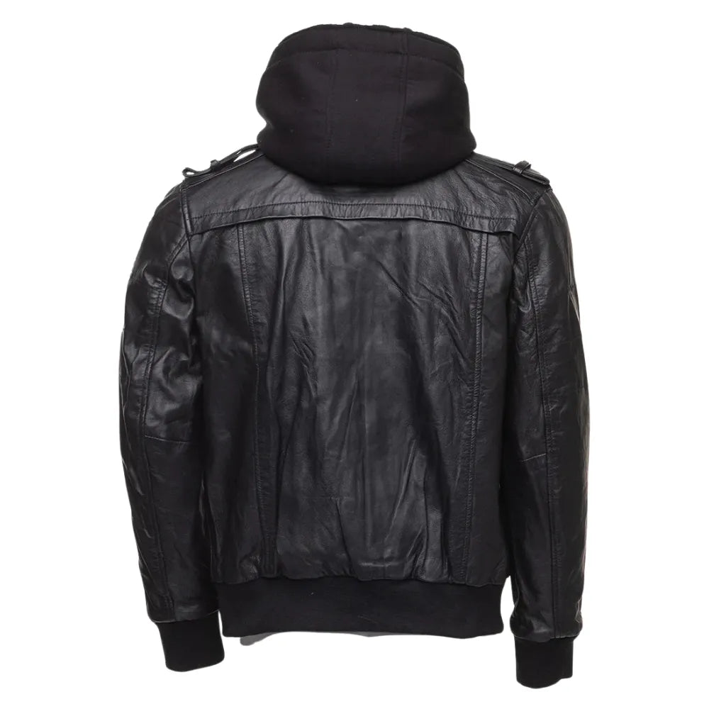 Daniel Clark - Iron Hawk Hooded Bomber Jacket