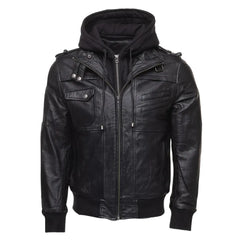 Daniel Clark - Iron Hawk Hooded Bomber Jacket