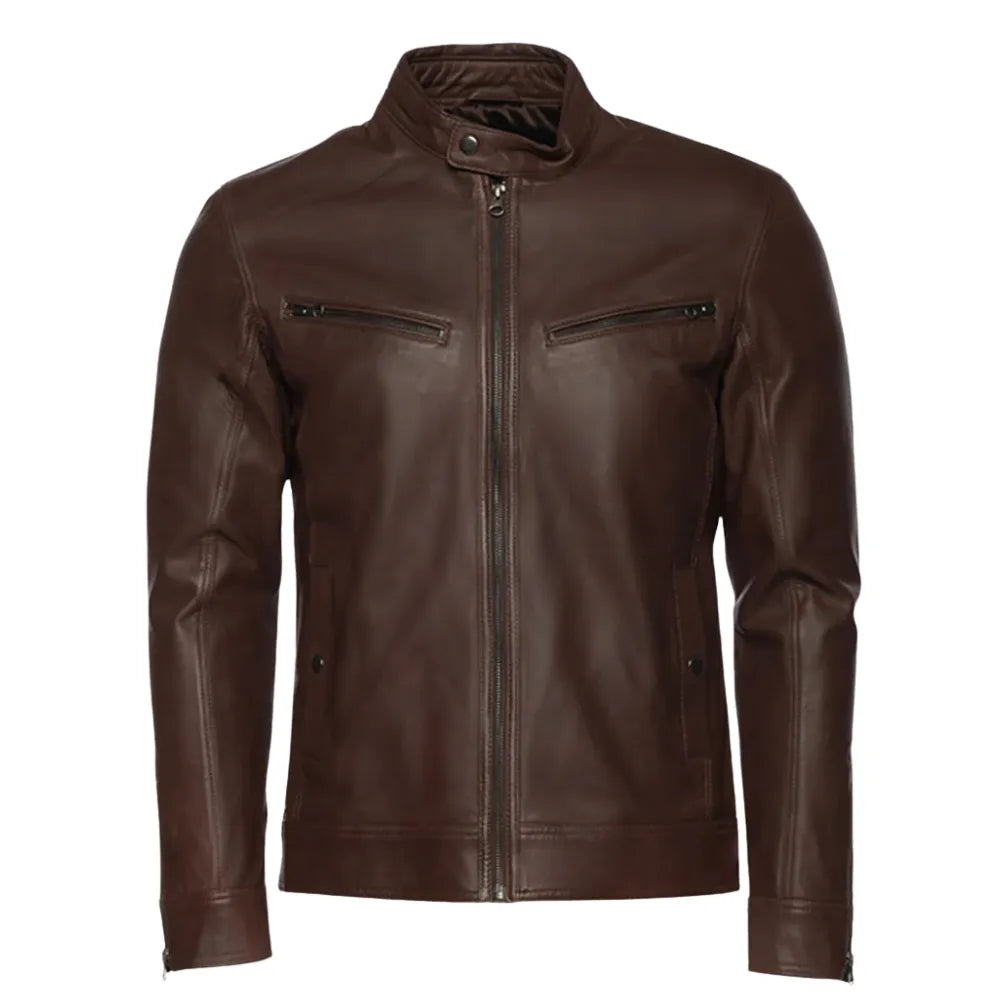Declan Brown Café Racer leather jacket