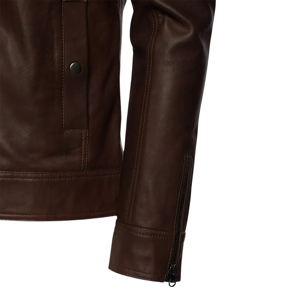 Declan Brown Café Racer leather jacket