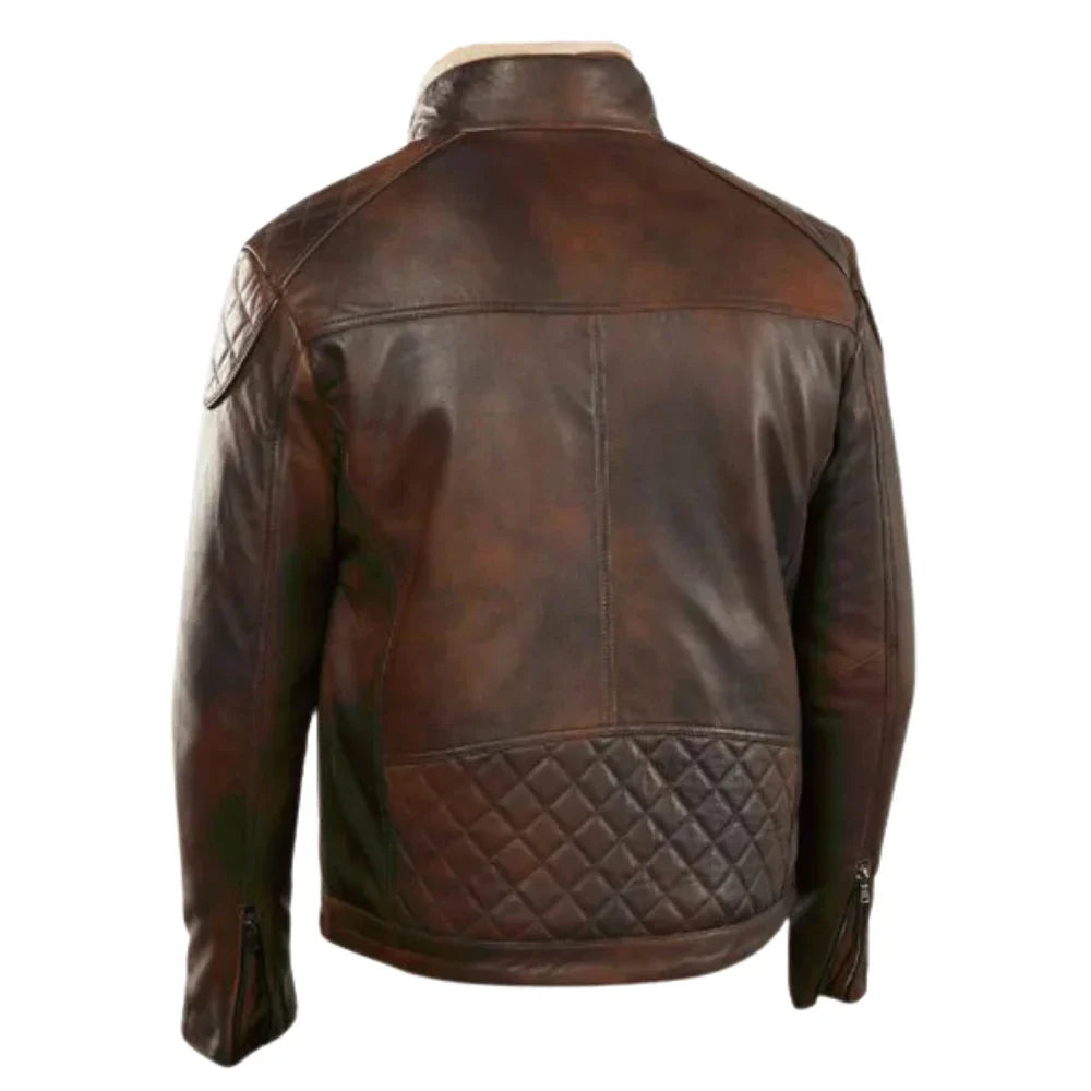 Desert leather jacket