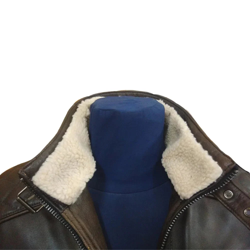 Desert leather jacket