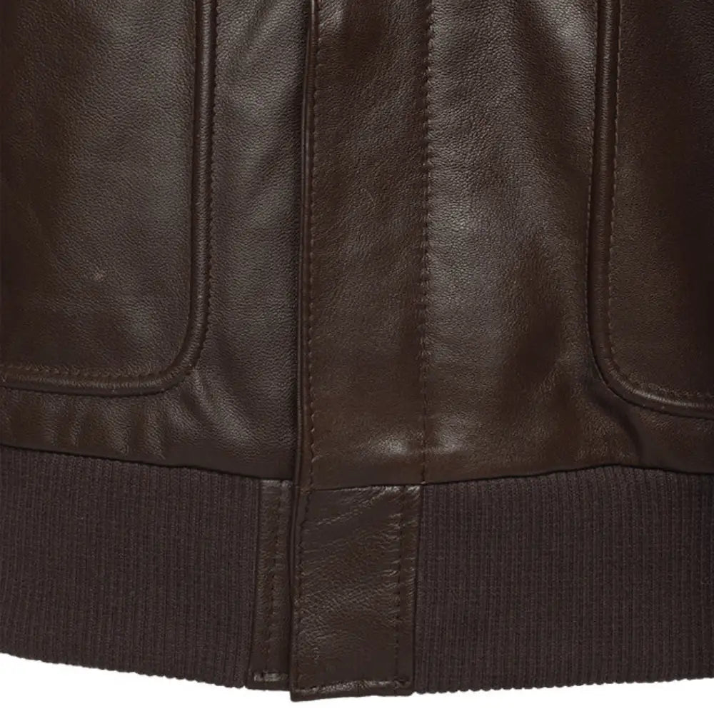 Henri Brown A2 bomber jacket