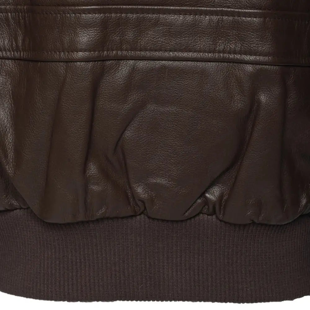 Henri Brown A2 bomber jacket