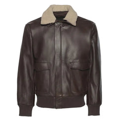 Henri Brown A2 bomber jacket